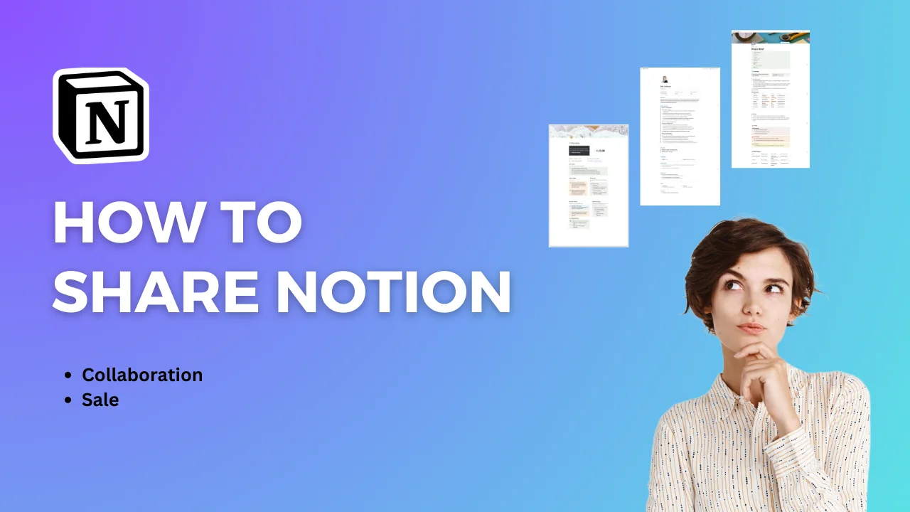 Easily Sharing Notion Templates And Pages
